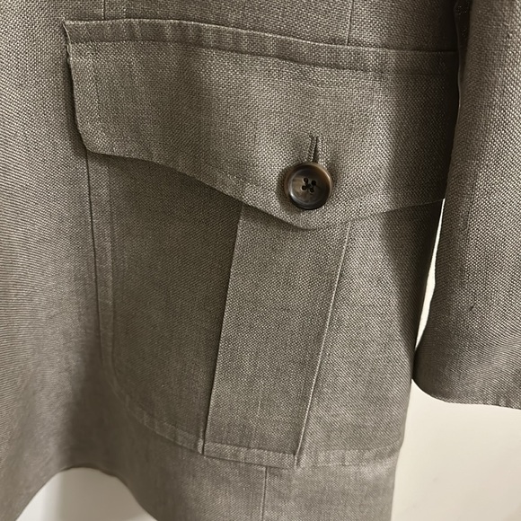 Brooks Brothers Tan Linen 48L (Long) Blazer Sportcoat - Picture 3 of 9